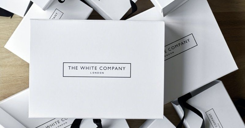 the white company london packaging