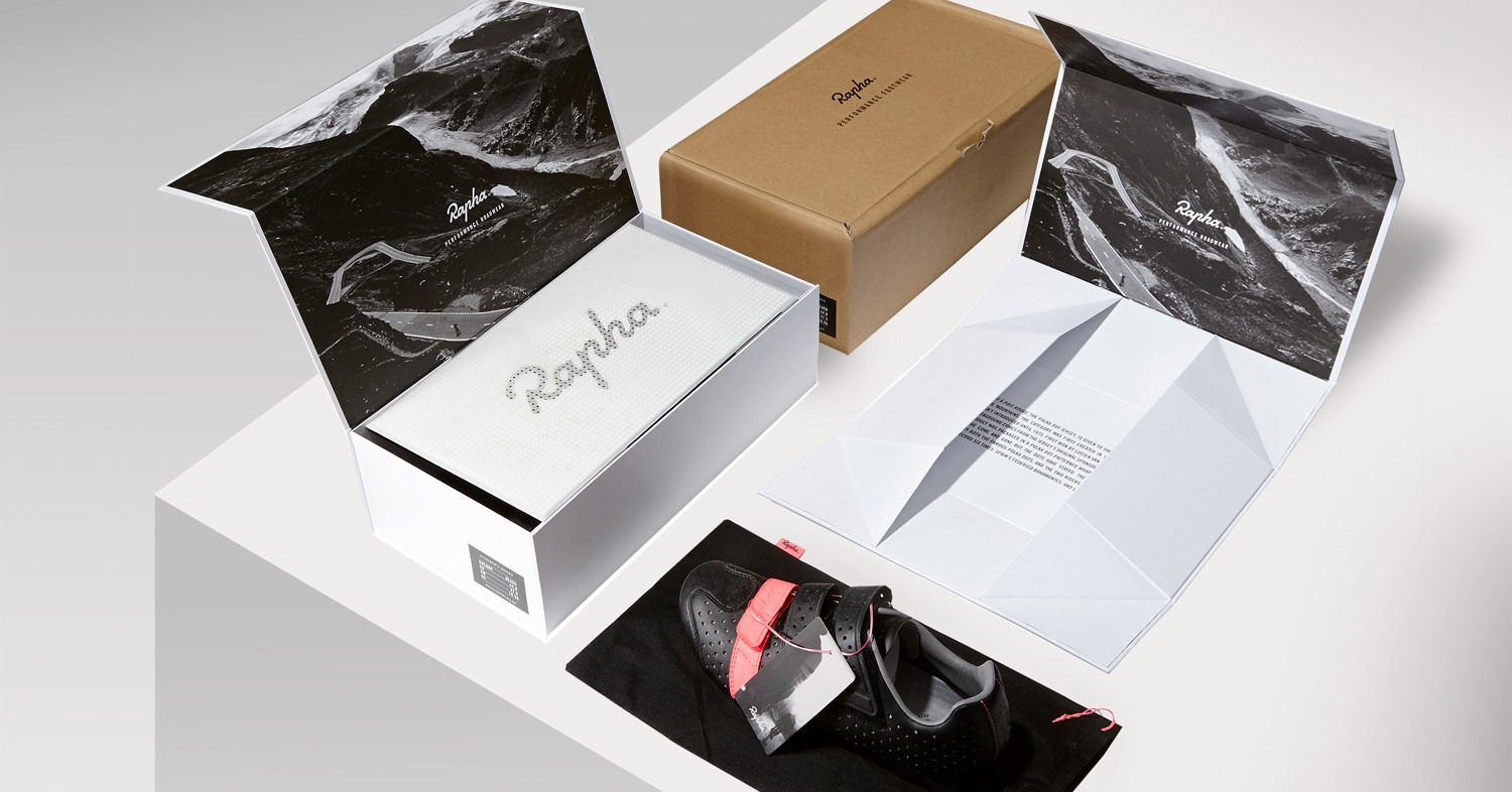 Rapha Performance Footwear packing examples